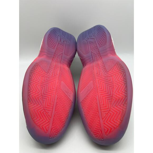 adidas T-Mac Millennium 2 Purple Red Fluo FX9711 Men’s Size 12 - Picture 4 of 16